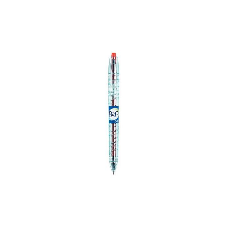 PILOT Roller pointe moyenne encre gel rétractable Begreen encre Rouge B2P 377372