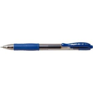Achetez PILOT Stylo bille pointe moyenne rétractable encre gel Bleue corps plastique avec grip caou..