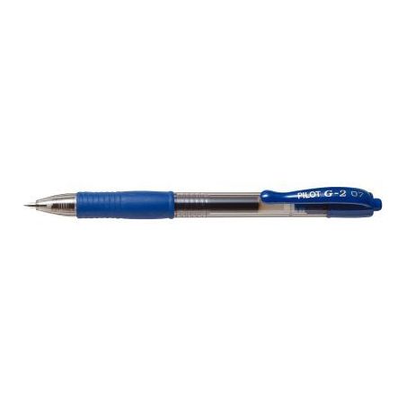 Achetez PILOT Stylo bille pointe moyenne rétractable encre gel Bleue corps plastique avec grip caou..