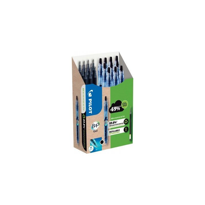 Achetez Pack de 10 stylos B2P gel + 10 recharges noires 3131910556190 PILOT pas cher sur Ma Rentrée.. Achetez Pack de 10 stylos B2P gel + 10 recharges noires 3131910556190 PILOT pas cher sur Ma Rentrée..