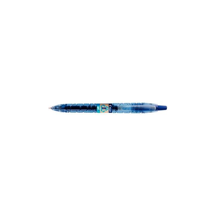 PILOT Roller pointe moyenne encre gel rétractable Begreen encre Bleue B2P 377464
