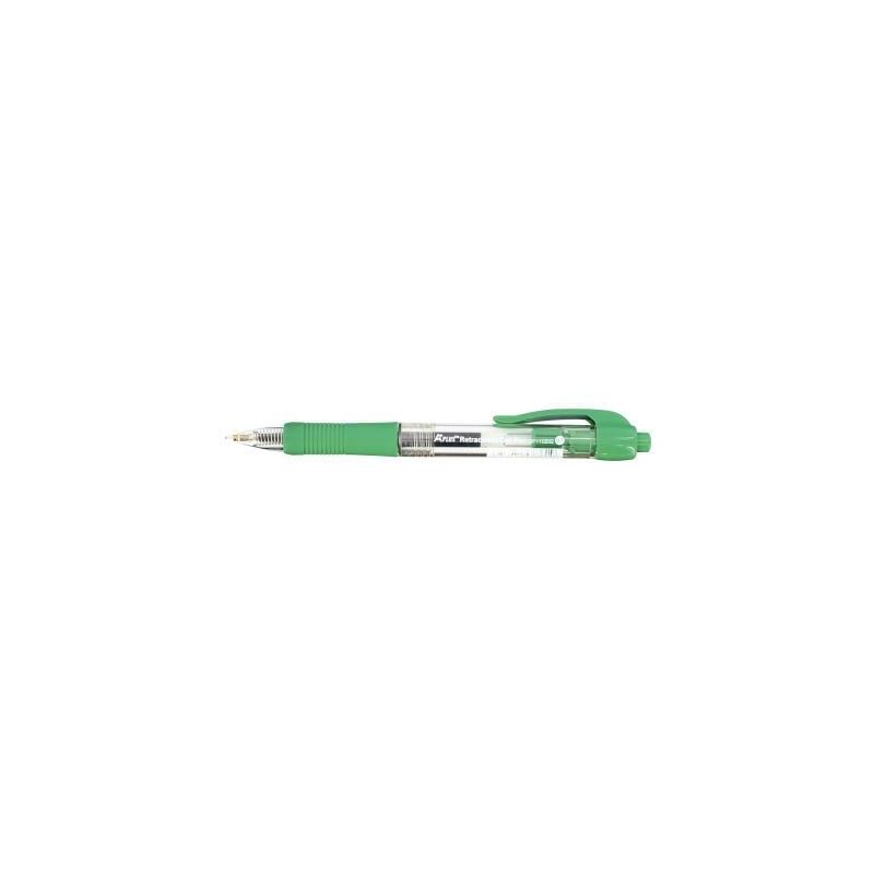 Achetez Stylo bille rétractable avec grip confort vert pas cher sur Ma Rentrée Scolaire