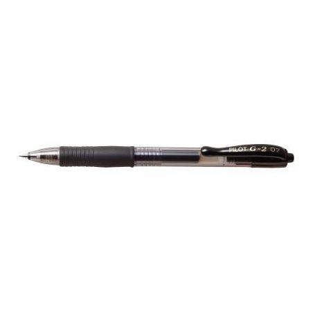 Achetez PILOT Stylo bille pointe moyenne rétractable encre gel Noire corps plastique avec grip caou..