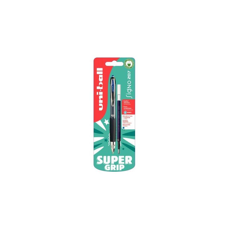 Achetez Blister de 1 roller Signo RT207 bleu + 1 recharge UMN207X1+1RECH PF B pas cher sur Ma Rentrî. Achetez Blister de 1 roller Signo RT207 bleu + 1 recharge UMN207X1+1RECH PF B pas cher sur Ma Rentrî.