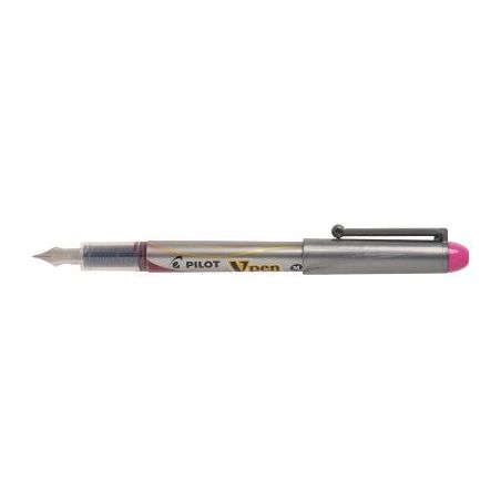 Achetez Stylo plume jetable Pilot V-Pen pro rose 4902505281655 PILOT pas cher sur Ma Rentrée Scolai..