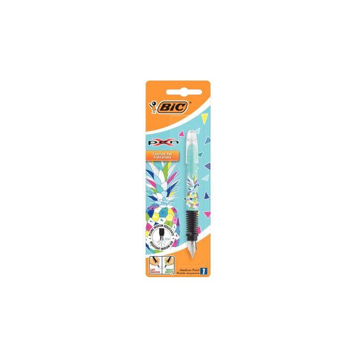 Blister de 1 stylo plume X-pen ananas 8795005 BIC