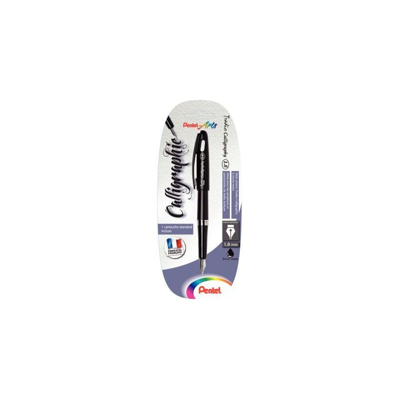 Achetez Blister de 1 stylo plume noir calligraphie 888297 PENTEL pas cher sur Ma Rentrée Scolaire Achetez Blister de 1 stylo plume noir calligraphie 888297 PENTEL pas cher sur Ma Rentrée Scolaire