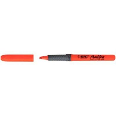 Achetez BIC Highlighter Grip Surligneurs Pointe Biseautée - Orange pas cher sur Ma Rentrée Scolair..