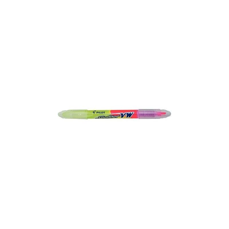 Achetez Surligneur Spotliter bi-pointe jaune et rose SW-SLVW-YP-BG PILOT pas cher sur Ma Rentrée Sc..