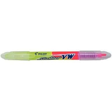 Achetez Surligneur Spotliter bi-pointe jaune et rose SW-SLVW-YP-BG PILOT pas cher sur Ma Rentrée Sc..