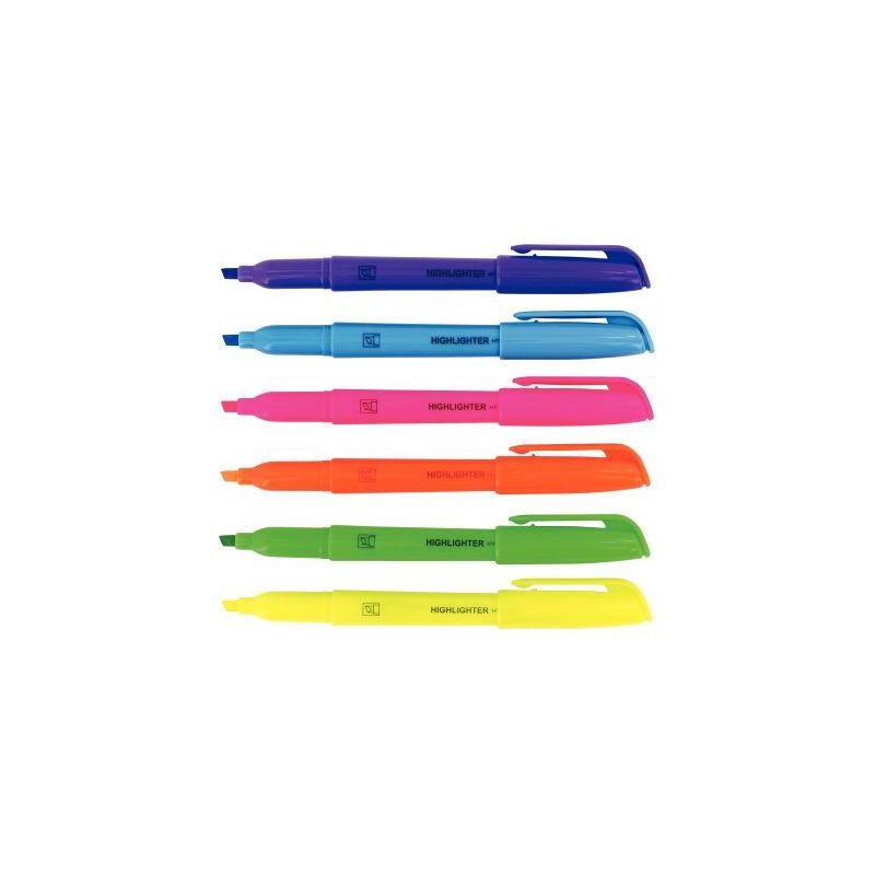 Achetez Pochette de 6 surligneurs poche assortis HY1002000 SET pas cher sur Ma Rentrée Scolaire Achetez Pochette de 6 surligneurs poche assortis HY1002000 SET pas cher sur Ma Rentrée Scolaire