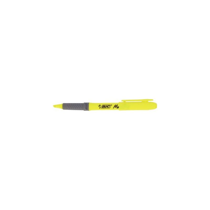 Achetez BIC Highlighter Grip Surligneurs Pointe Biseautée - Jaune pas cher sur Ma Rentrée Scolaire Achetez BIC Highlighter Grip Surligneurs Pointe Biseautée - Jaune pas cher sur Ma Rentrée Scolaire