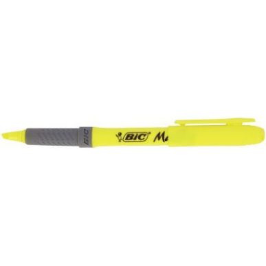 Achetez BIC Highlighter Grip Surligneurs Pointe Biseautée - Jaune pas cher sur Ma Rentrée Scolaire