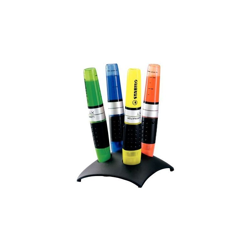 Achetez Set de 4 surligneurs Luminator assortis 7104-2 STABILO pas cher sur Ma Rentrée Scolaire Achetez Set de 4 surligneurs Luminator assortis 7104-2 STABILO pas cher sur Ma Rentrée Scolaire