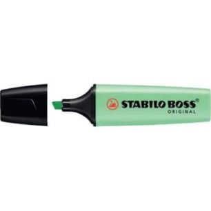 Achetez STABILO BOSS ORIGINAL Pastel surligneur pointe biseautée - Menthe à  l'eau pas cher sur M..