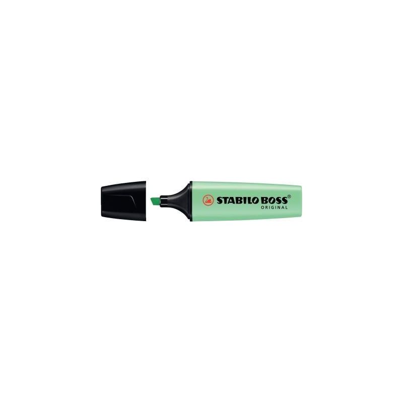 Achetez STABILO BOSS ORIGINAL Pastel surligneur pointe biseautée - Menthe à  l'eau pas cher sur M..