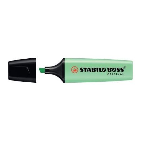 Achetez STABILO BOSS ORIGINAL Pastel surligneur pointe biseautée - Menthe à  l'eau pas cher sur M..