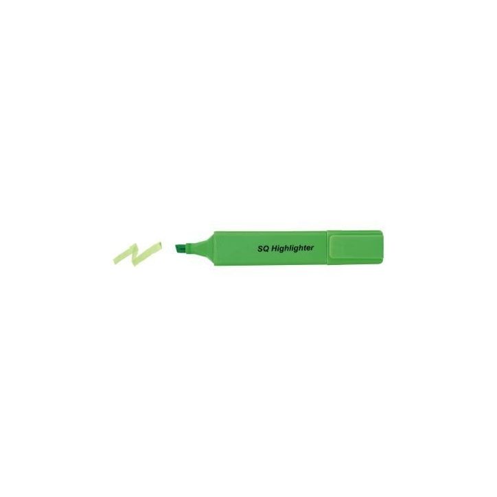 PERGAMY Surligneur universel vert pointe biseautée