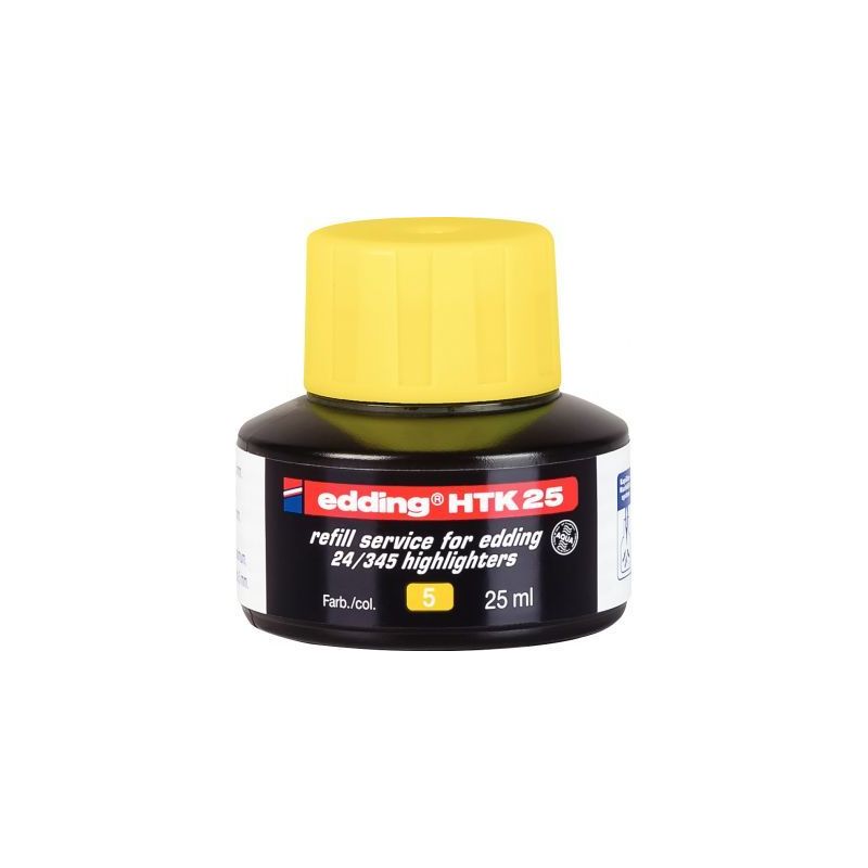 Achetez Flacon recharge surligneur Écoline jaune 4-HTK25005 EDDING pas cher sur Ma Rentrée Scolair.. Achetez Flacon recharge surligneur Écoline jaune 4-HTK25005 EDDING pas cher sur Ma Rentrée Scolair..