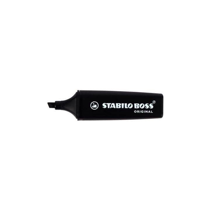 Surligneur Boss nature noir 70/46 BOSS STABILO