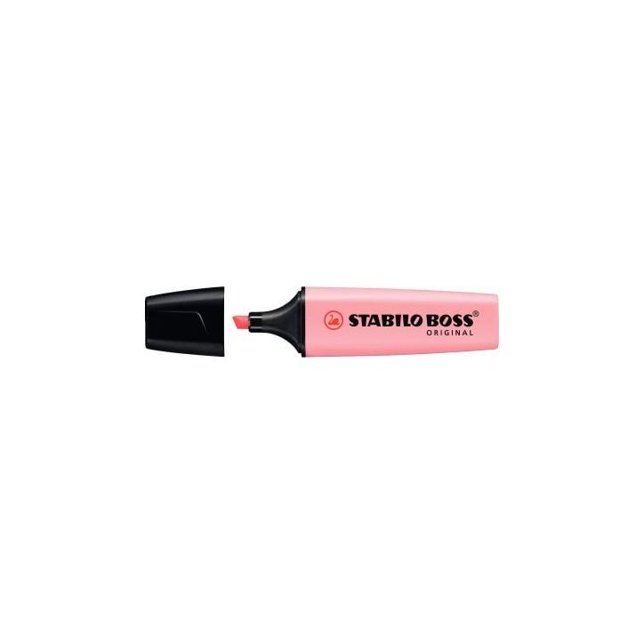 STABILO BOSS ORIGINAL Pastel surligneur pointe biseautée - Soupçon de rose