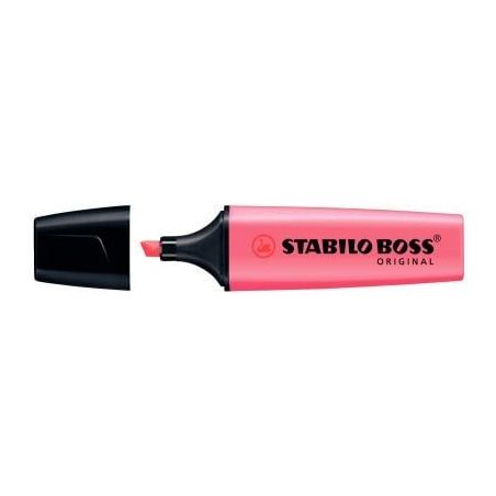 Achetez STABILO BOSS ORIGINAL surligneur pointe biseautée - Rose fluo pas cher sur Ma Rentrée Scol..