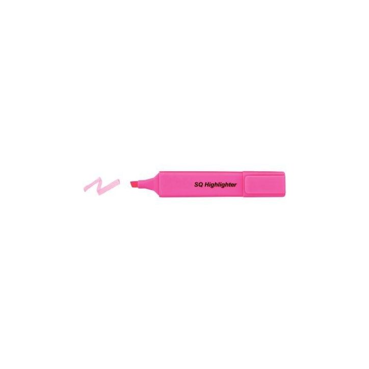 PERGAMY Surligneur universel rose pointe biseautée