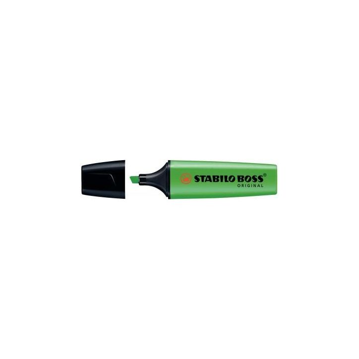 STABILO BOSS ORIGINAL surligneur pointe biseautée - Vert fluo