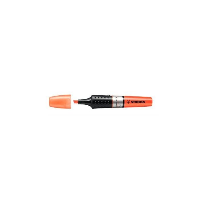 Surligneur Luminator encre liquide fluorescente à niveau visible orange 71/54 STABILO