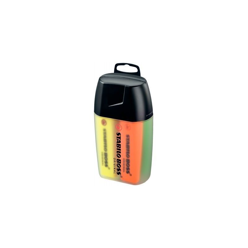 Achetez STABILO BOSS ORIGINAL surligneur pointe biseautée - BOSSparade de 4 surligneurs fluo - Colo.. Achetez STABILO BOSS ORIGINAL surligneur pointe biseautée - BOSSparade de 4 surligneurs fluo - Colo..