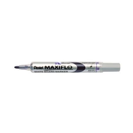 Achetez Marqueur tableau blanc Maxiflo pointe ogive 4mm violet MWL5S-V MAXIFLO PENTEL pas cher sur M..