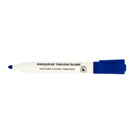 Achetez Marqueur tableau blanc pointe ogive 3mm bleu 28214 pas cher sur Ma Rentrée Scolaire