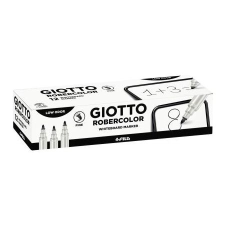 Achetez Feutre tableau blanc pointe fine ogive noir F413203 GIOTTO pas cher sur Ma Rentrée Scolaire