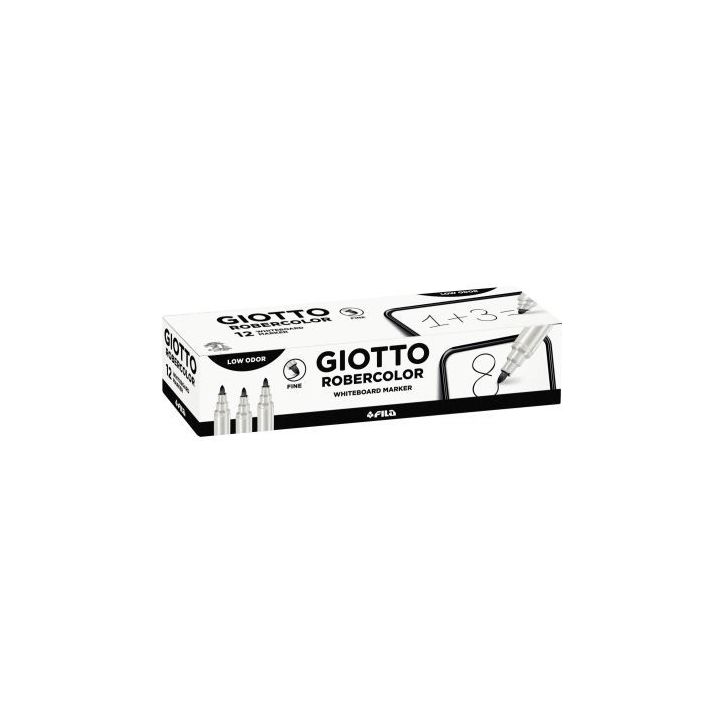 Feutre tableau blanc pointe fine ogive noir F413203 GIOTTO