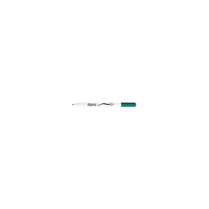Marqueur fin effacable a sec vert 21522