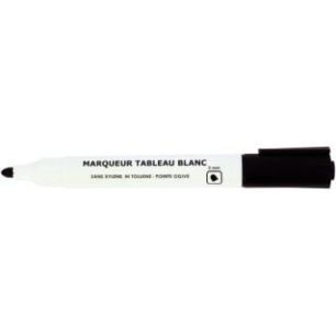 Marqueur tableau blanc pointe ogive 3mm noir 28216
