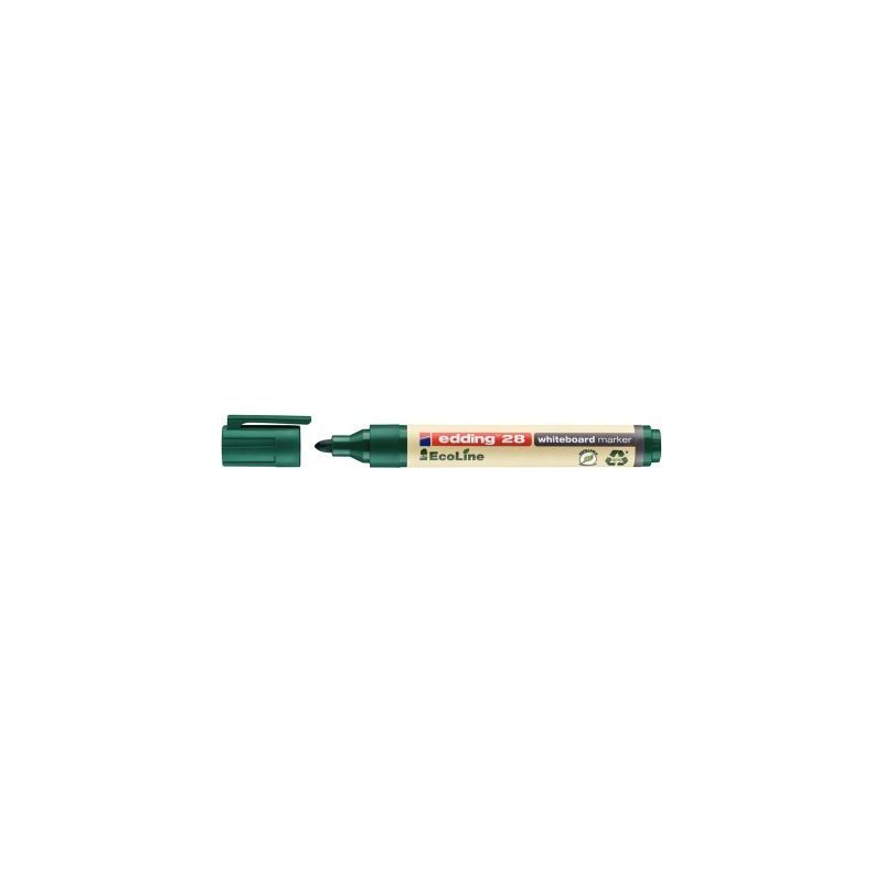 Achetez Marqueur tableau blanc ogive Ecoline 28 vert 4-28004 EDDING pas cher sur Ma Rentrée Scolair..