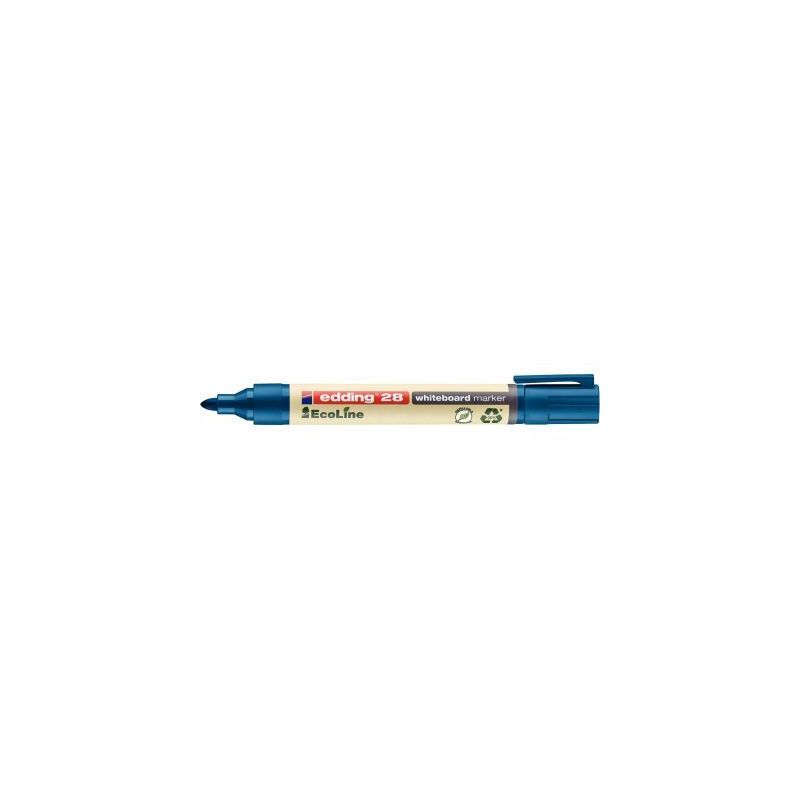 Achetez Marqueur tableau blanc ogive Ecoline 28 bleu 4-28003 EDDING pas cher sur Ma Rentrée Scolair..