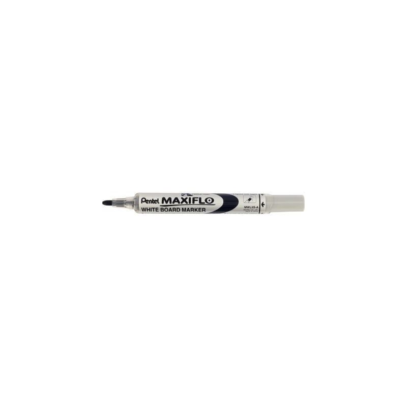 Achetez PENTEL Marqueur effaçable sec tableaux Blanc pointe ogive moyenne encre liquide base alcool..