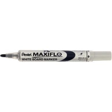 Achetez PENTEL Marqueur effaçable sec tableaux Blanc pointe ogive moyenne encre liquide base alcool..