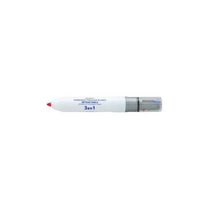 Marqueur tableau blanc 3en1 bleu, noir et rouge J25239 SIGN