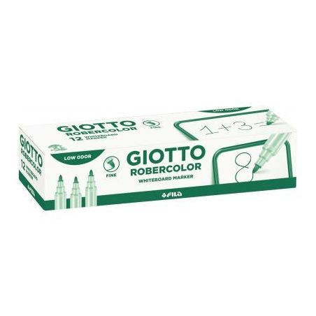 Achetez Feutre tableau blanc pointe fine ogive vert F413204 GIOTTO pas cher sur Ma Rentrée Scolaire