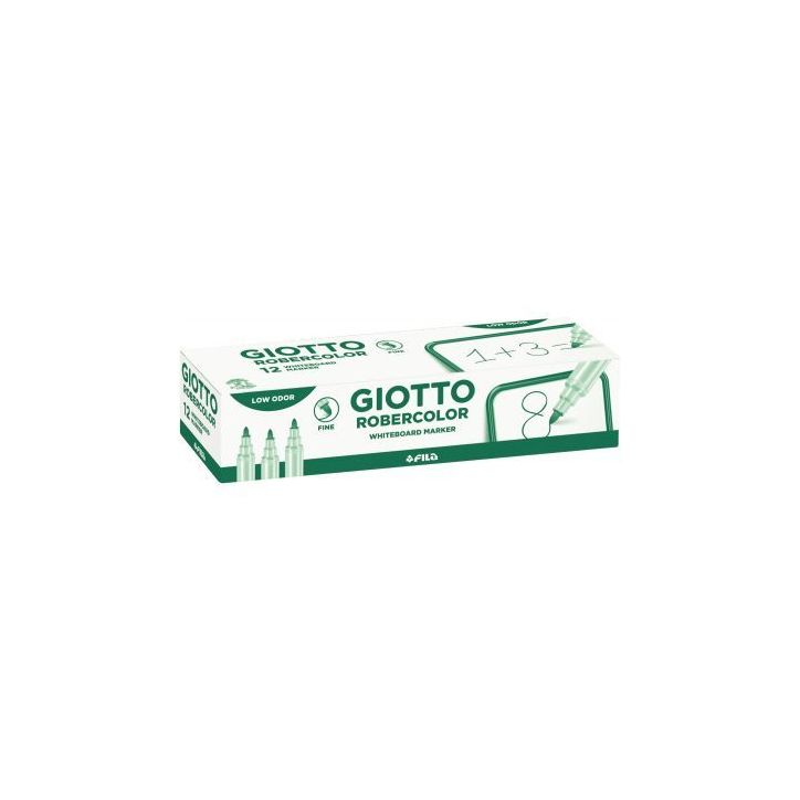 Feutre tableau blanc pointe fine ogive vert F413204 GIOTTO