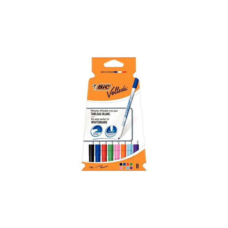 Achetez Pochette de 8 feutres effaçables à sec pointe fine 1 mm 503767 BIC pas cher sur Ma Rentr.. Achetez Pochette de 8 feutres effaçables à sec pointe fine 1 mm 503767 BIC pas cher sur Ma Rentr..