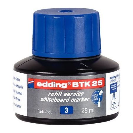 Achetez Flacon recharge marqueur tableau blanc bleu 4-BTK25003 EDDING pas cher sur Ma Rentrée Scola..