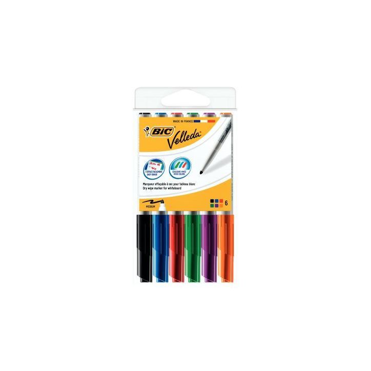 BIC P/6 FEUT VELLEDA MOY 1741 ASS  1199005746