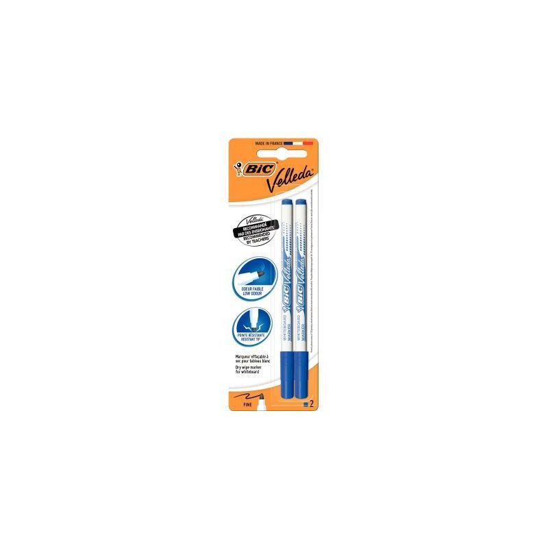 Achetez Blister de 2 marqueurs Velleda 1721 bleus 875710 VELLEDA BIC pas cher sur Ma Rentrée Scolai.. Achetez Blister de 2 marqueurs Velleda 1721 bleus 875710 VELLEDA BIC pas cher sur Ma Rentrée Scolai..