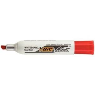 Achetez BIC Velleda 1781 Feutres pour Tableau Blanc Effaçables à  Sec Pointe Biseautée Large - R..