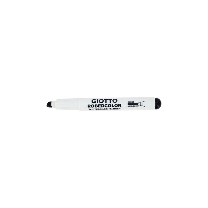 Marqueur tableau blanc pointe biseautée 6,4mm noir F413603 GIOTTO