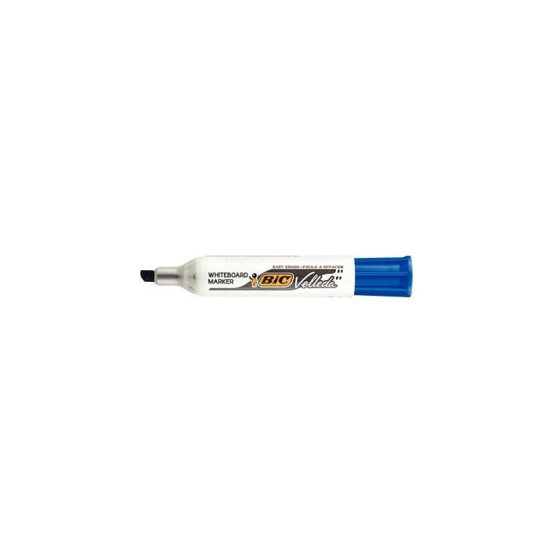 Achetez BIC Velleda 1781 Feutres pour Tableau Blanc Effaçables à  Sec Pointe Biseautée Large - B..
